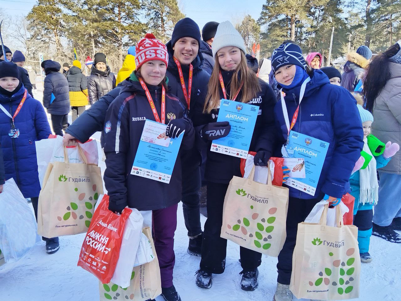 В минувшее воскресенье на базе спортивной школы №1 состоялось открытие Всероссийской лыжной гонки «Лыжня России - 2024»