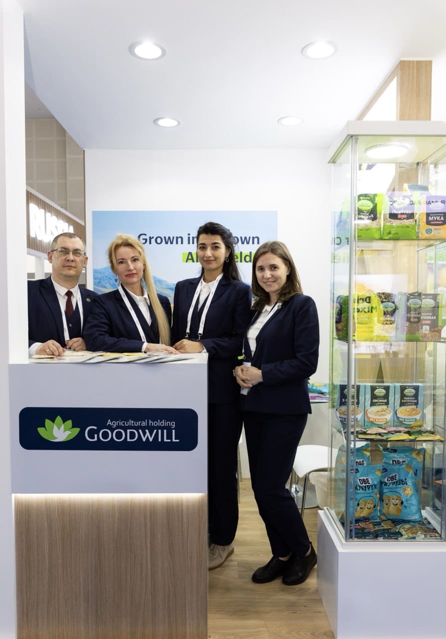 С 19 по 23 февраля Агрохолдинг Гудвилл принял участие в международной выставке пищевой промышленности Gulfood - 2024 в г. Дубай.